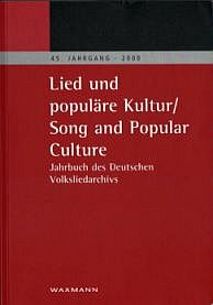 Jahrbücher des Deutschen Volksliedarchivs (1999-2007)